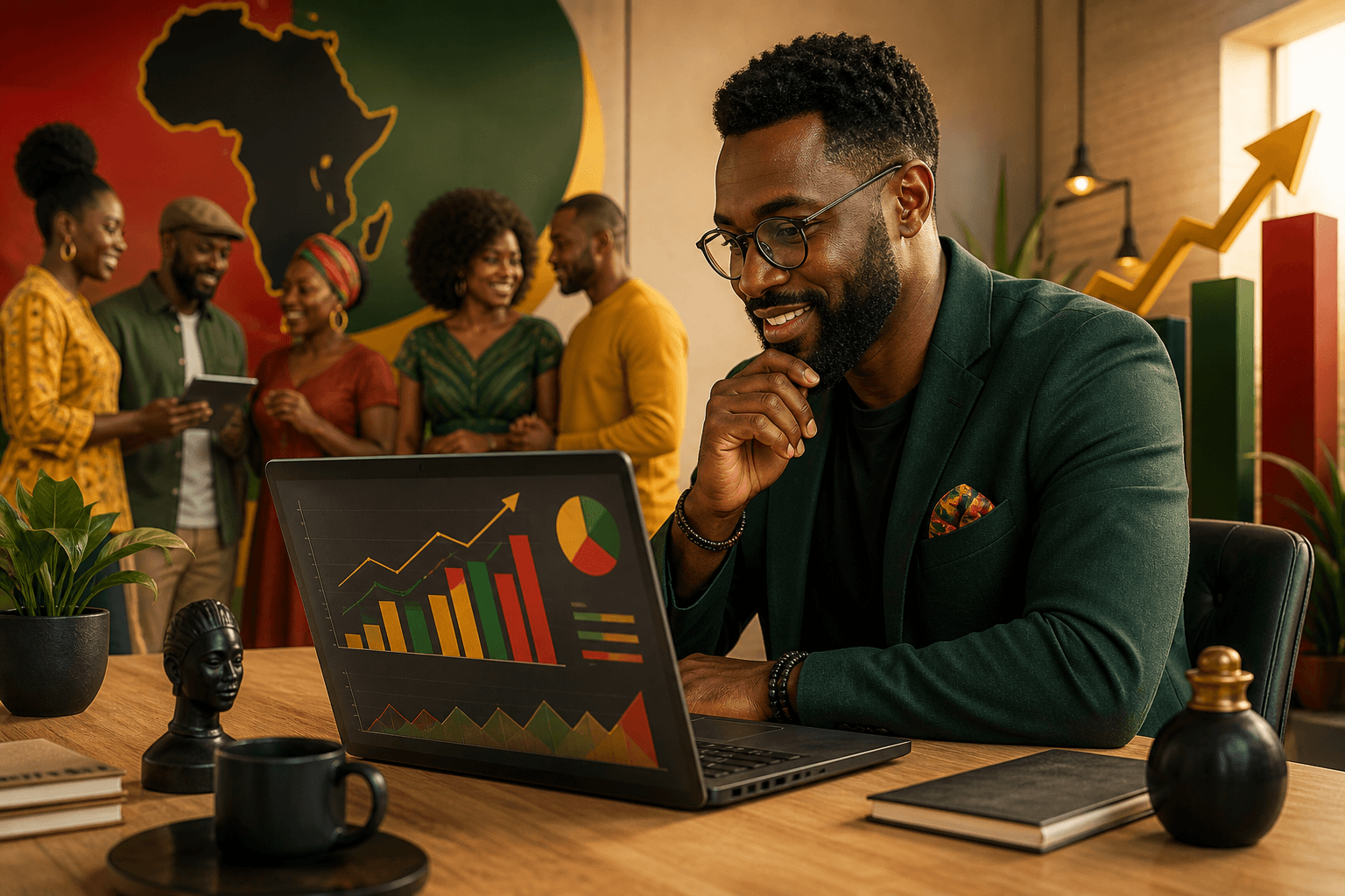 Referral dashboard analytics screen displaying MRR metrics, charts, and growth data for small business owners