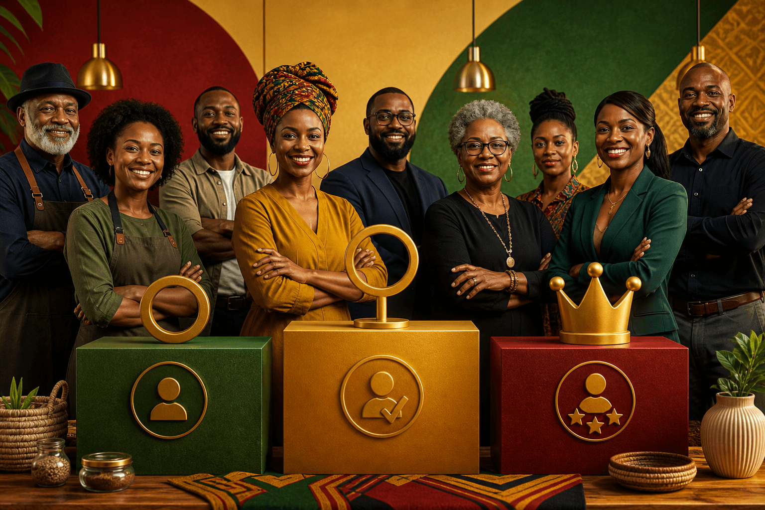 Comparison chart showing three tiers: free listing, claimed listing, and paid membership for Black-owned businesses