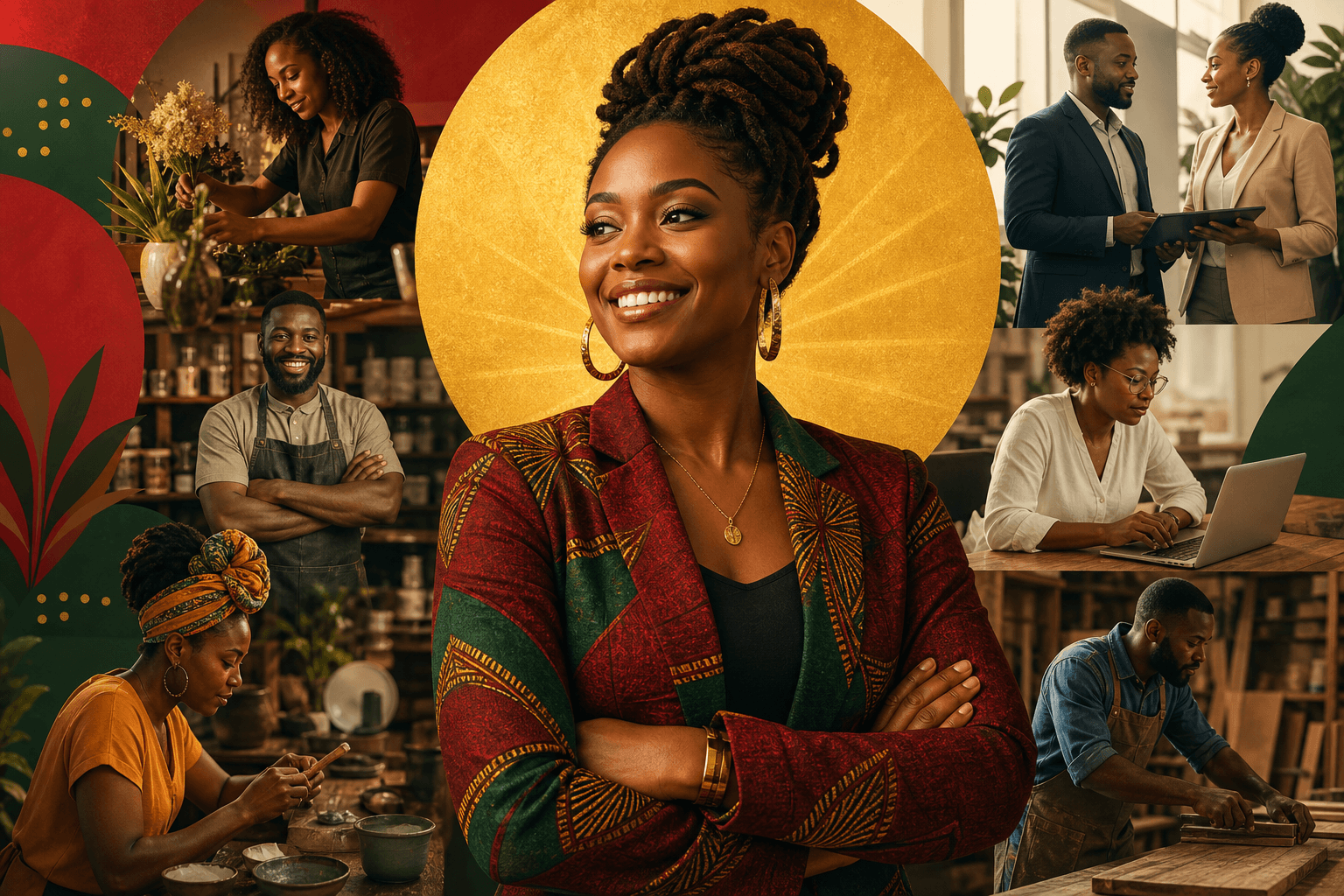 Verified badge and checklist symbols representing quality standards for Black-owned business directories